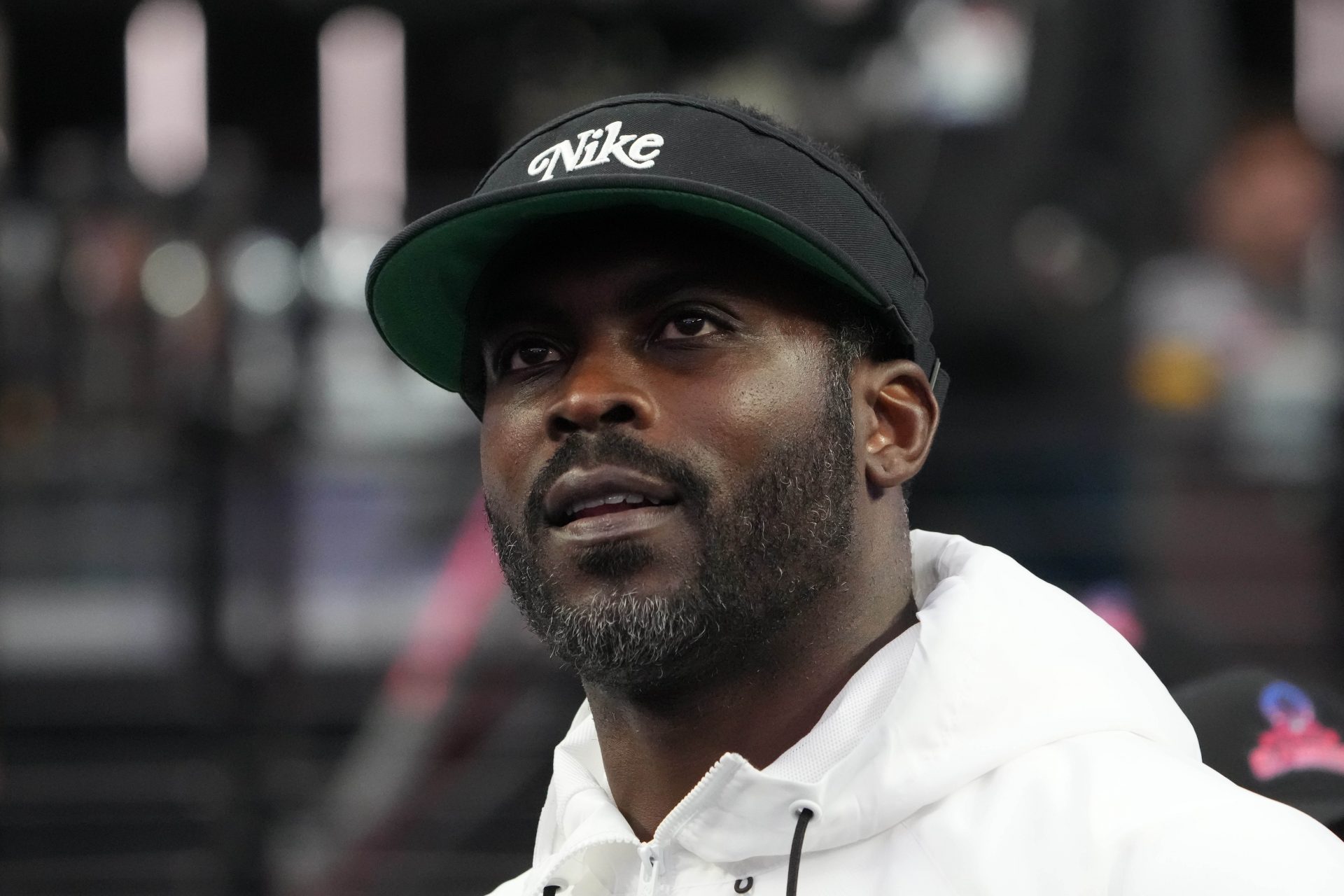 Former NFL quarterback Michael Vick attends the Pro Bowl Games at Allegiant Stadium.