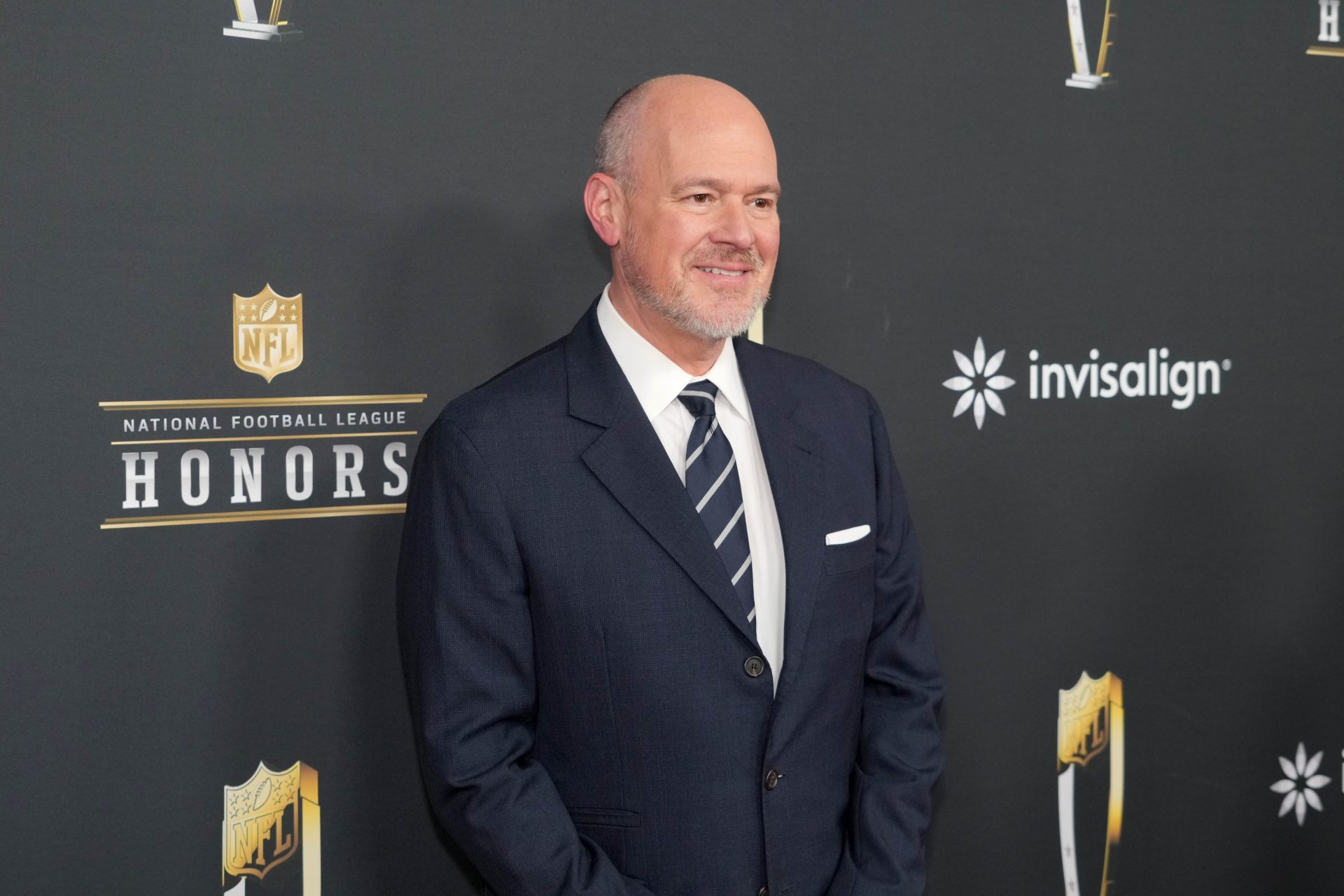 Rich Eisen on the red carpet before Super Bowl LIX NFL Honors at Saenger Theatre.
