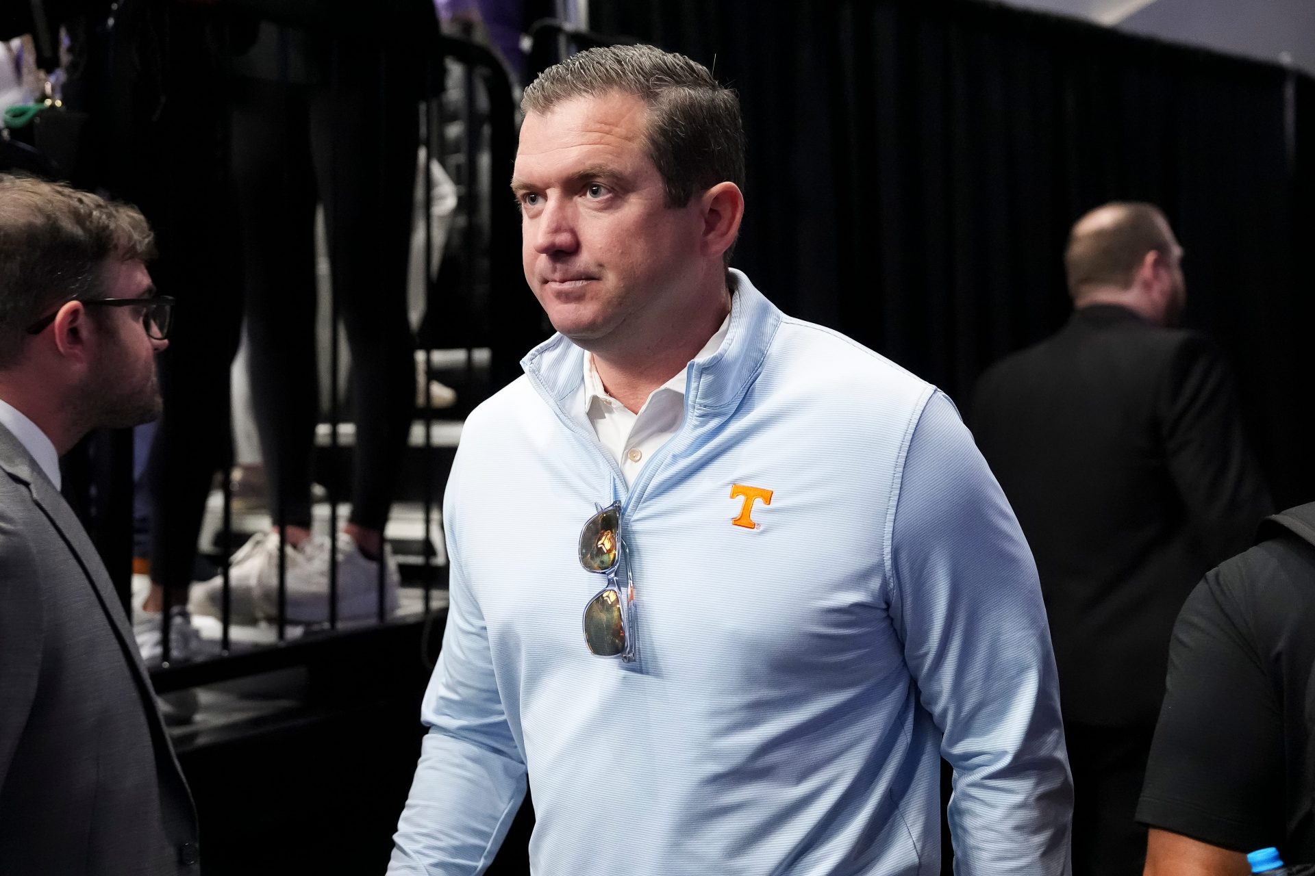Tennessee athletic director Danny White before a NCAA Tournament Sweet 16 game between the Lady Vols and Texas at Legacy Arena in Birmingham, Ala., on Saturday, March 29, 2025.