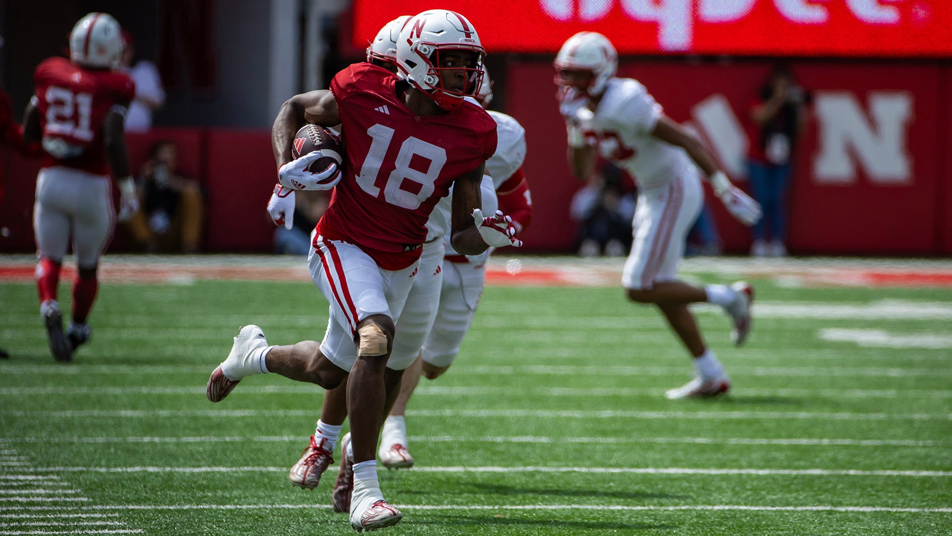 Cuts a Randy Moss-Like Silhouette’ - Ex-Nebraska Wide Receiver Isaiah Neyor Shows Why He Is A UDFA Steal