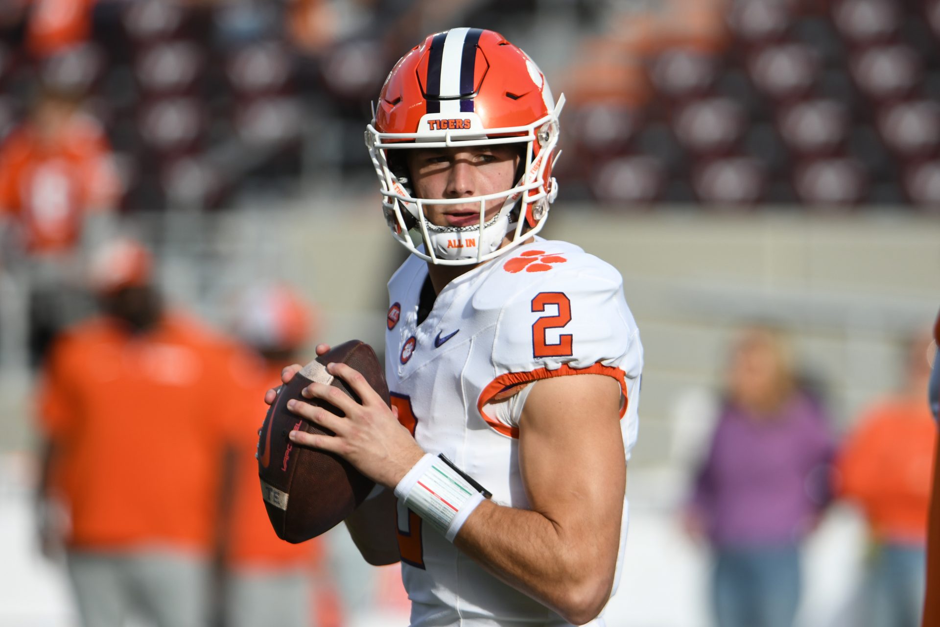 With Jordan Palmer observing, Clemson and Ohio State's star quarterbacks reportedly impressed at the QB Summit.