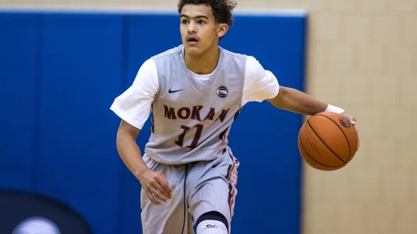 Trae Young Shows Up Courtside Supporting His Former EYBL Team As They Pick Up a Impressive Win Over Indy Heat
