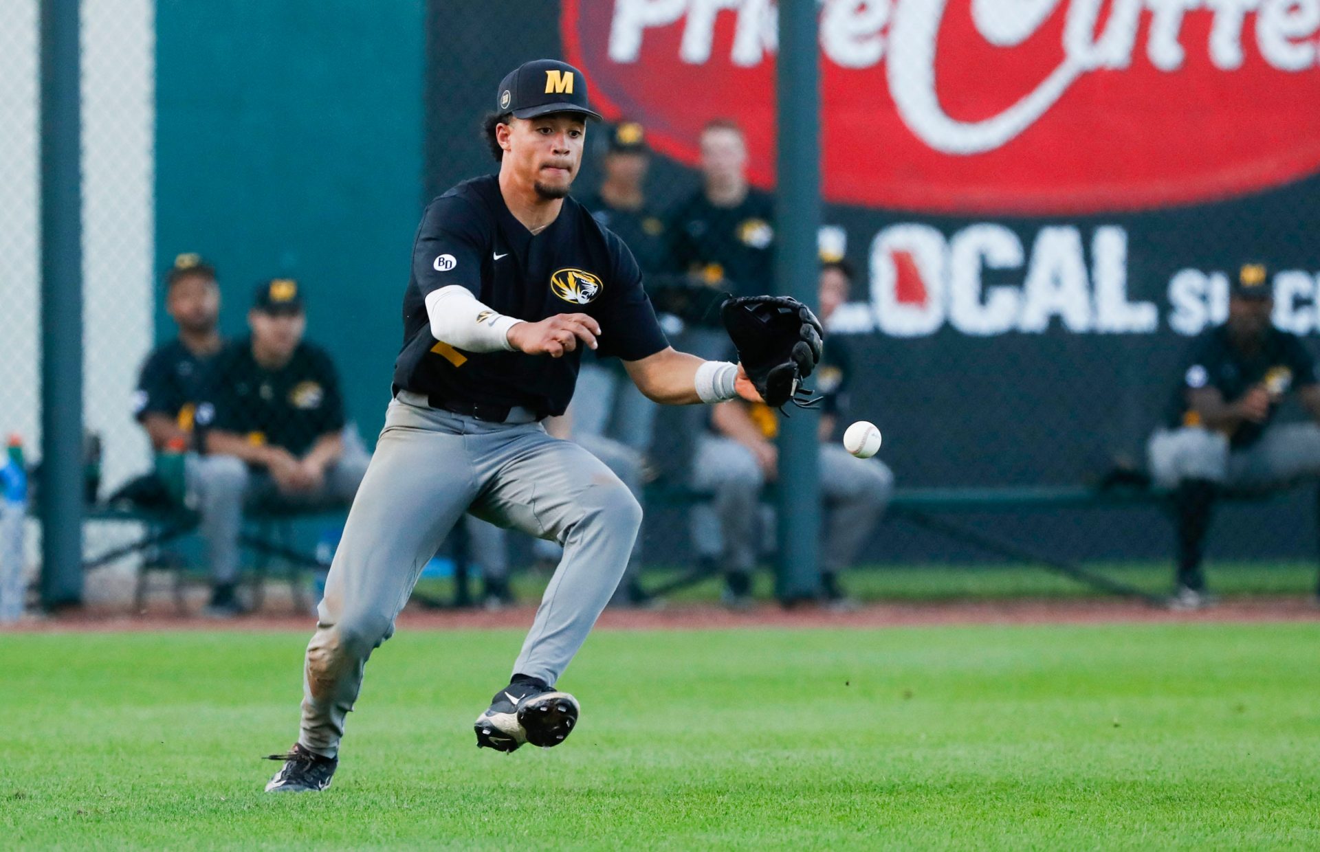 The Missouri State Bears took on the Mizzou Tigers at Hammons Field