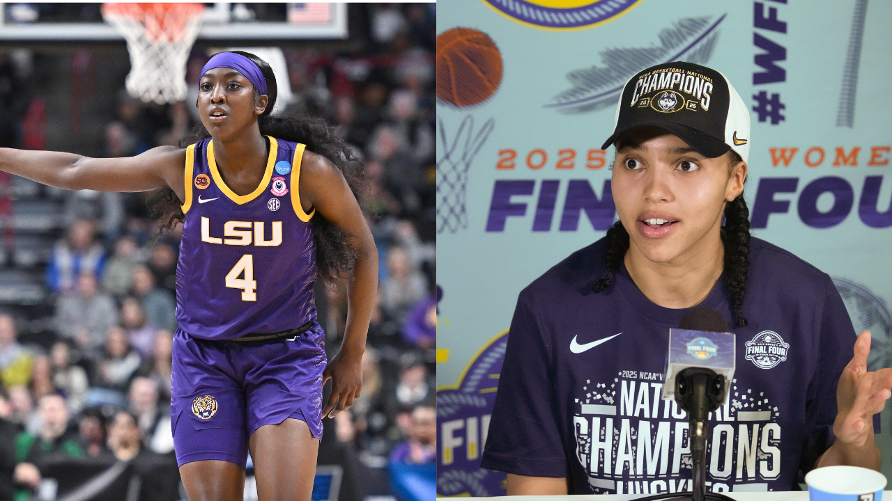 Azzi Fudd and Flau'jae Johnson. Credit: USA TODAY