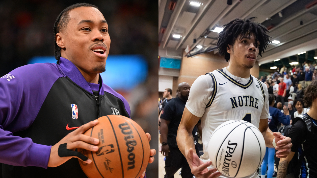 Scottie Barnes and Tyran Stokes. Credit: USA Today