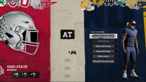 Notre Dame Uniform