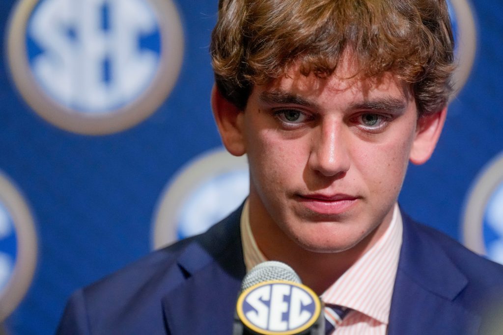 Texas QB Arch Manning (Photo Credit: IMAGN)
