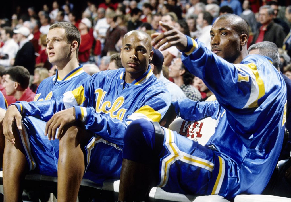 Ed O'Bannon (middle) was a significant NCAA pioneer. (Photo Credit: IMAGN)