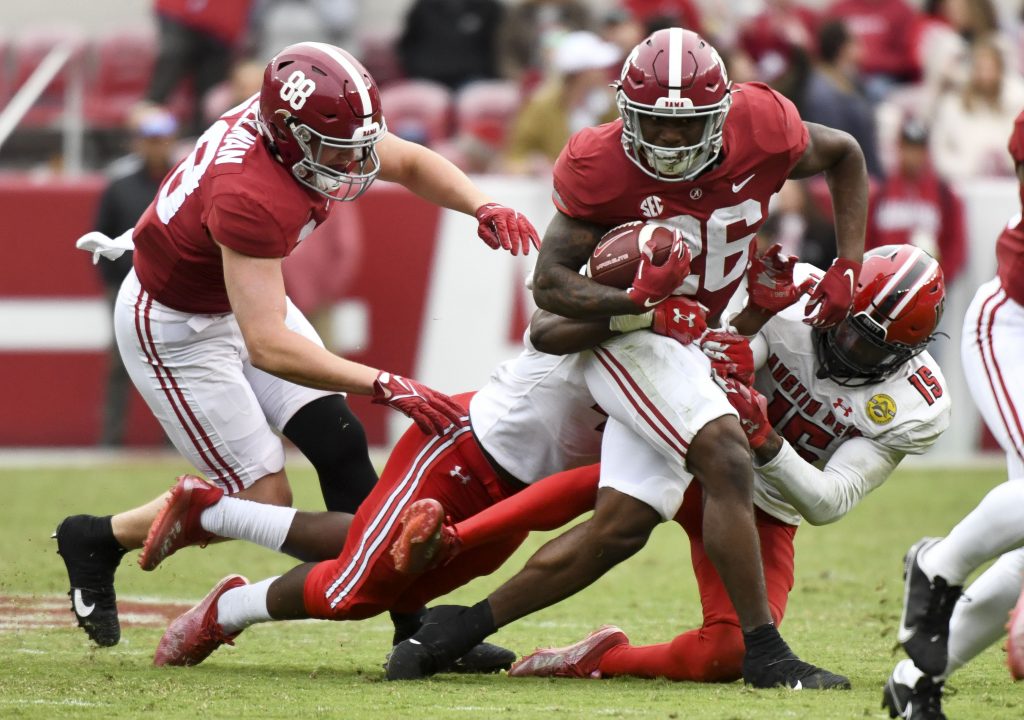 Alabama RB Jamarion Miller (Photo Credit: IMAGN)