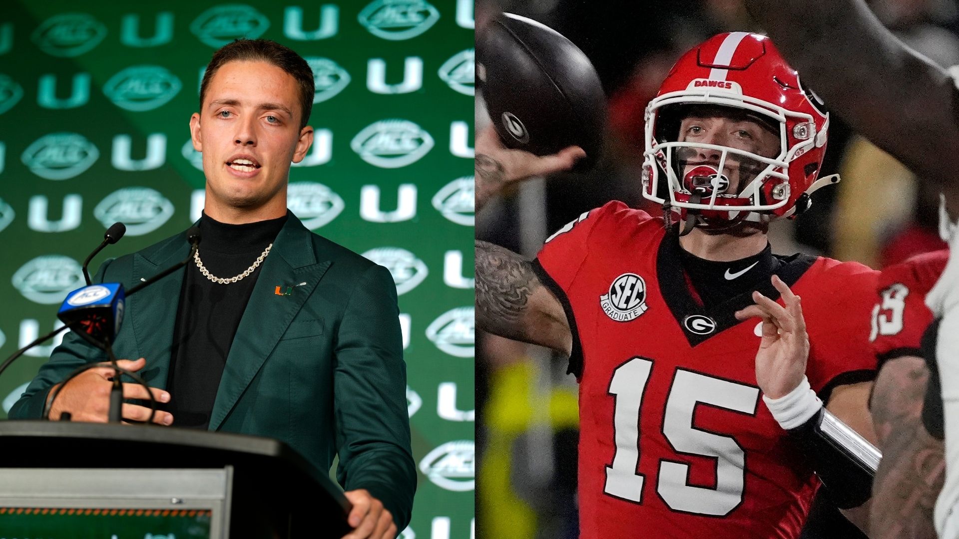 Analyst Urged Carson Beck to Embrace ‘Avenger’ Role for Miami Over Harsh Georgia Reflection at ACC Media Day