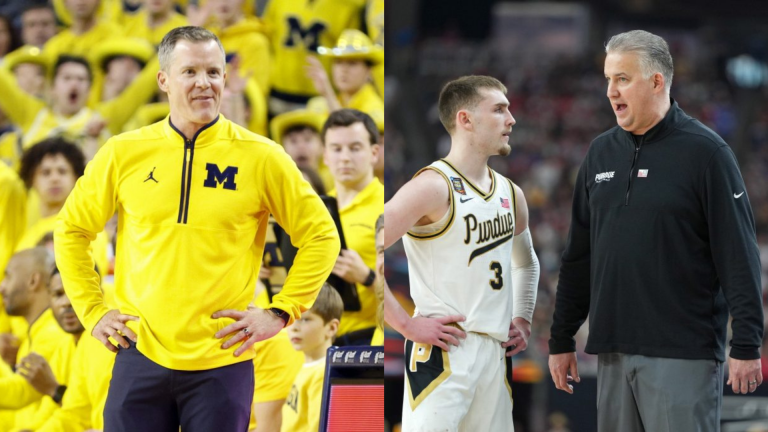 The Michigan Wolverines and the Purdue Boilermakers. - Source: Imagn