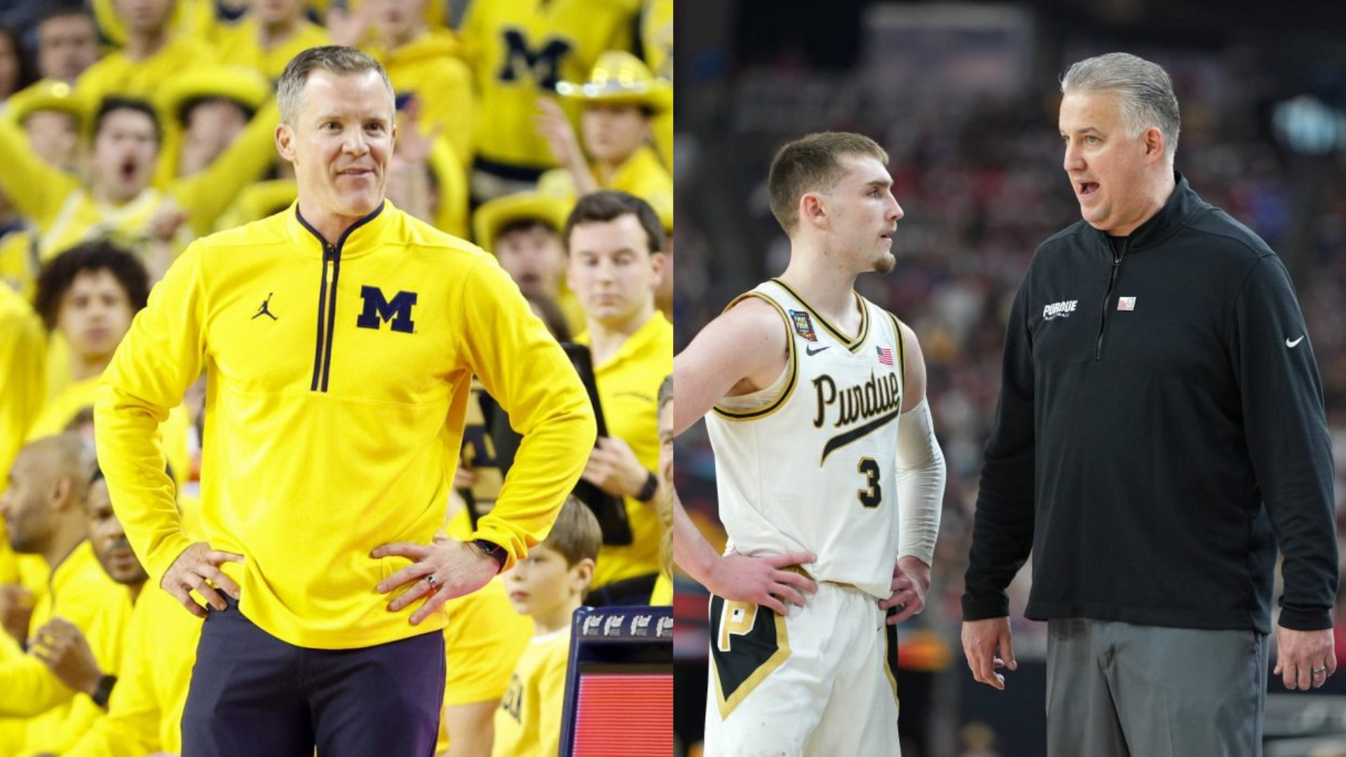 The Michigan Wolverines and the Purdue Boilermakers. - Source: Imagn