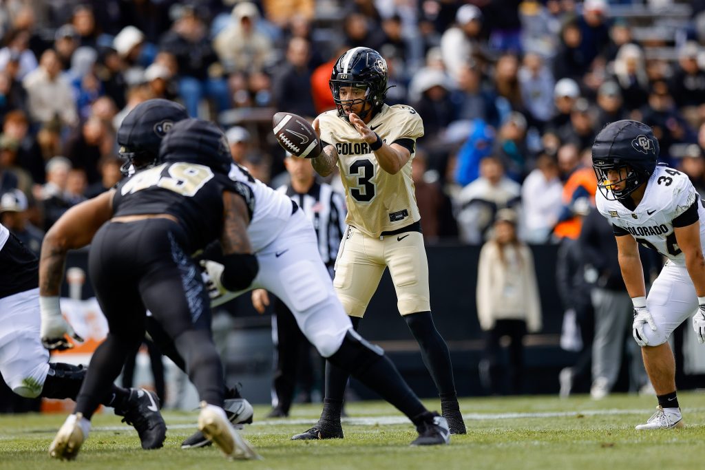 Colorado QB Kaidon Salter. (Photo Credit: IMAGN)