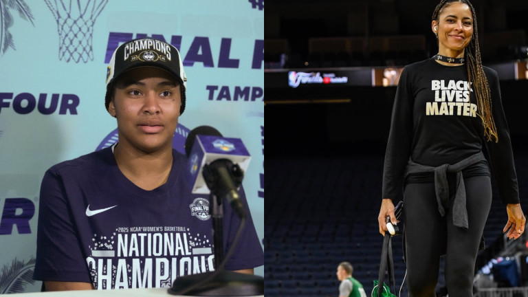 "Go Sit Down, You Don't Want To Be Here": Sarah Strong Recalls Mom, Allison Feaster's Hard-Hitting Coaching Style