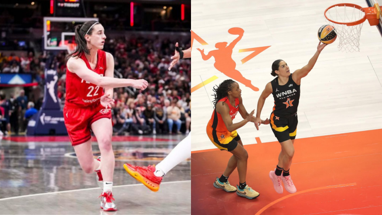 Caitlin Clark and Kelsey Plum. - Source: Imagn, https://www.instagram.com/p/DMUM3CvtDtG/?hl=en&img_index=5