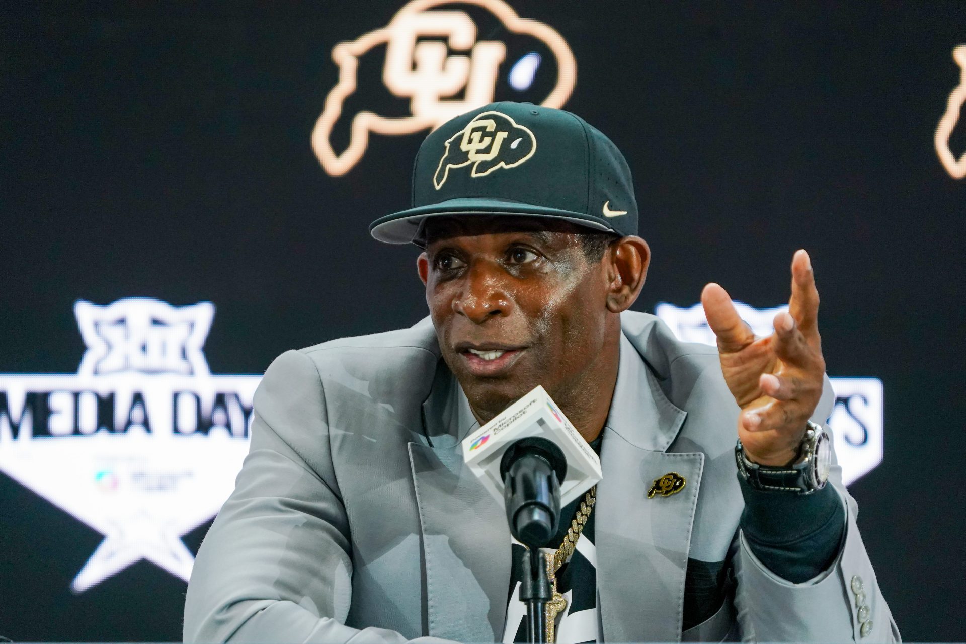 Colorado Coach Deion Sanders says he's good to go-- but if he's not, how would it impact CU recruiting? (Photo Credit: IMAGN)