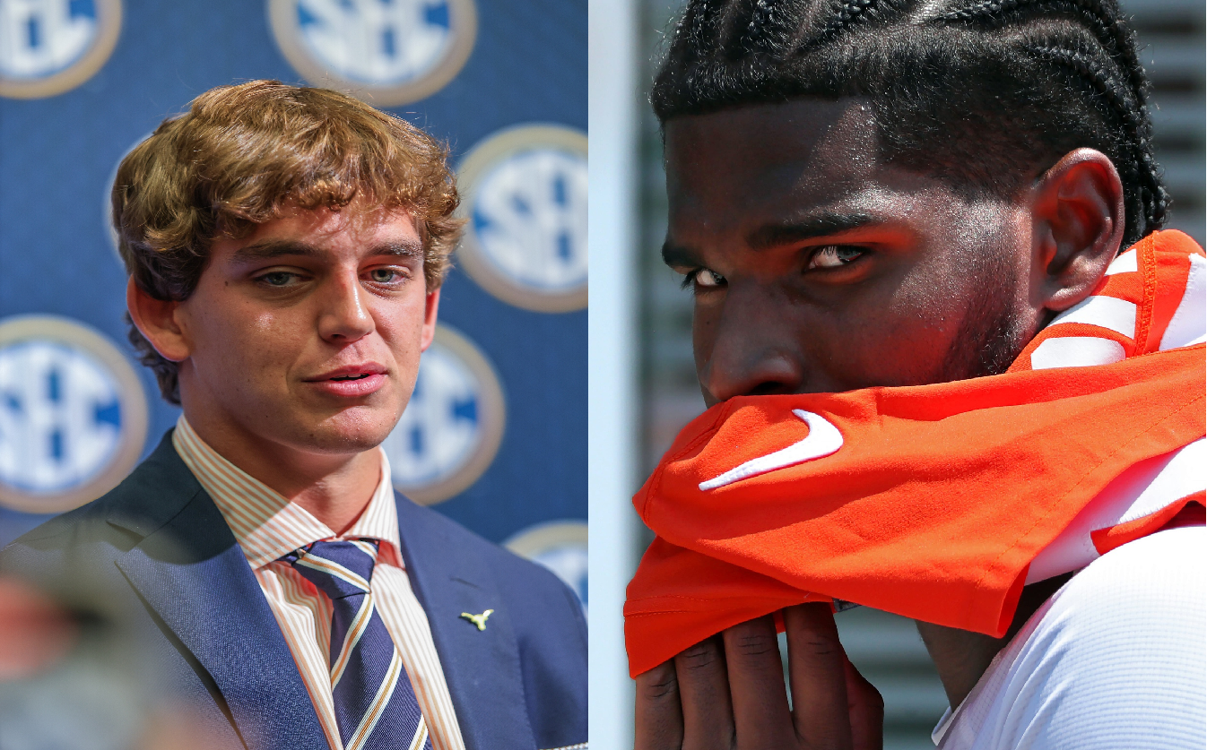 Arch Manning and Shedeur Sanders (source: Imagn)