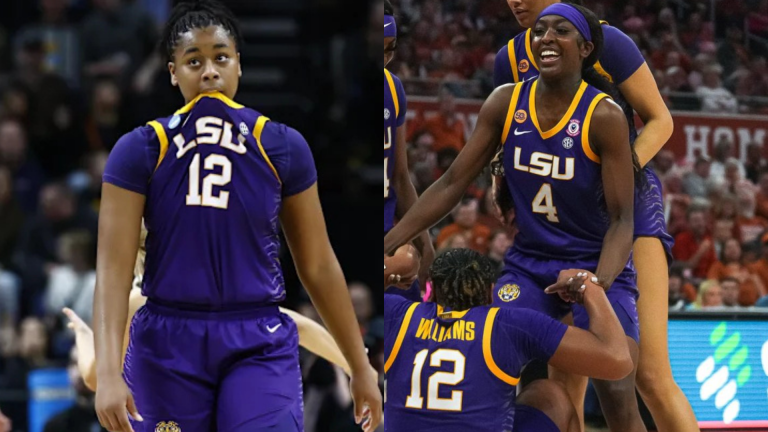 Mikaylah Williams and Flau'jae Johnson. - Source: Imagn