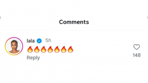 La La Anthony commented on Kiyan Anthony's post showing off his Goyard bag. Source: Instagram/@kiyananthony