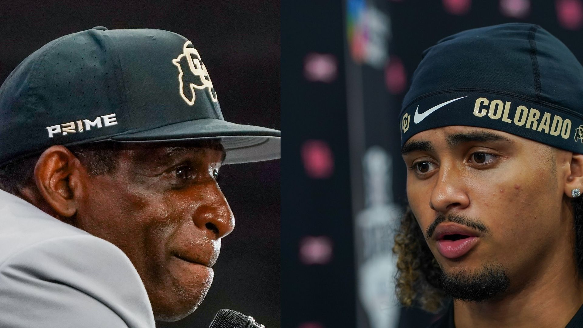 IN PICS: Colorado’s JuJu Lewis Hilariously Gives Coach Prime Side-Eyes As Colorado HC Hugs Aunt