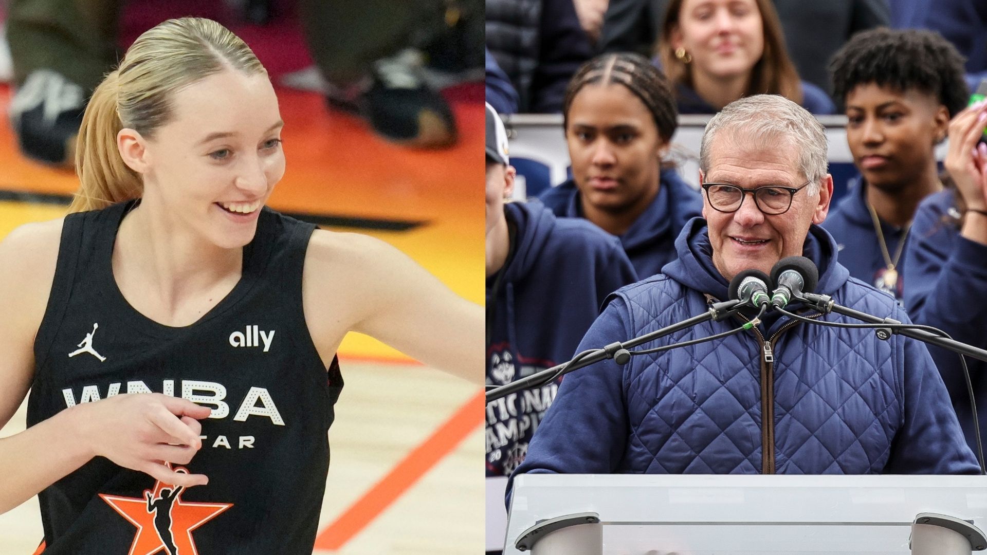 ‘She Never Seen Geno Auriemma Run That Play Before’ -  Fans React After Paige Bueckers’ Reaction to Chris Koclanes’ Play Call Goes Viral