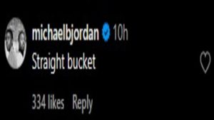 Michael B. Jordan comments praised Carmelo Anthony's son 