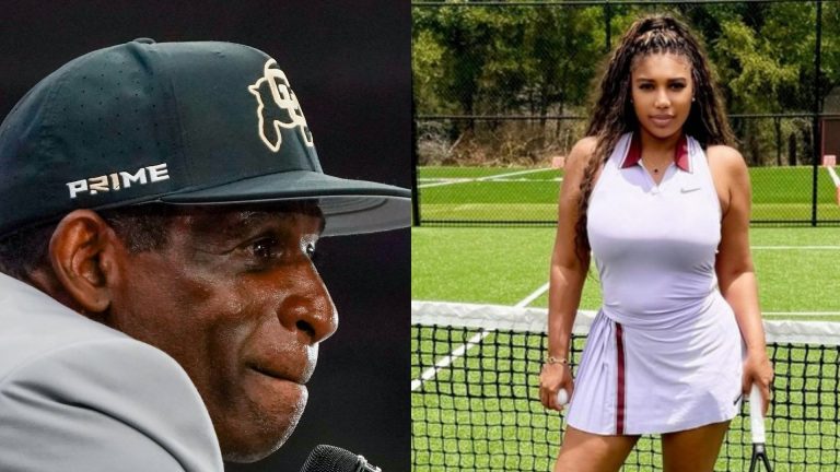 SPOTTED: Coach Prime’s Daughter Deiondra Turns Heads in Stylish Lavender Coloured Tennis Outfit