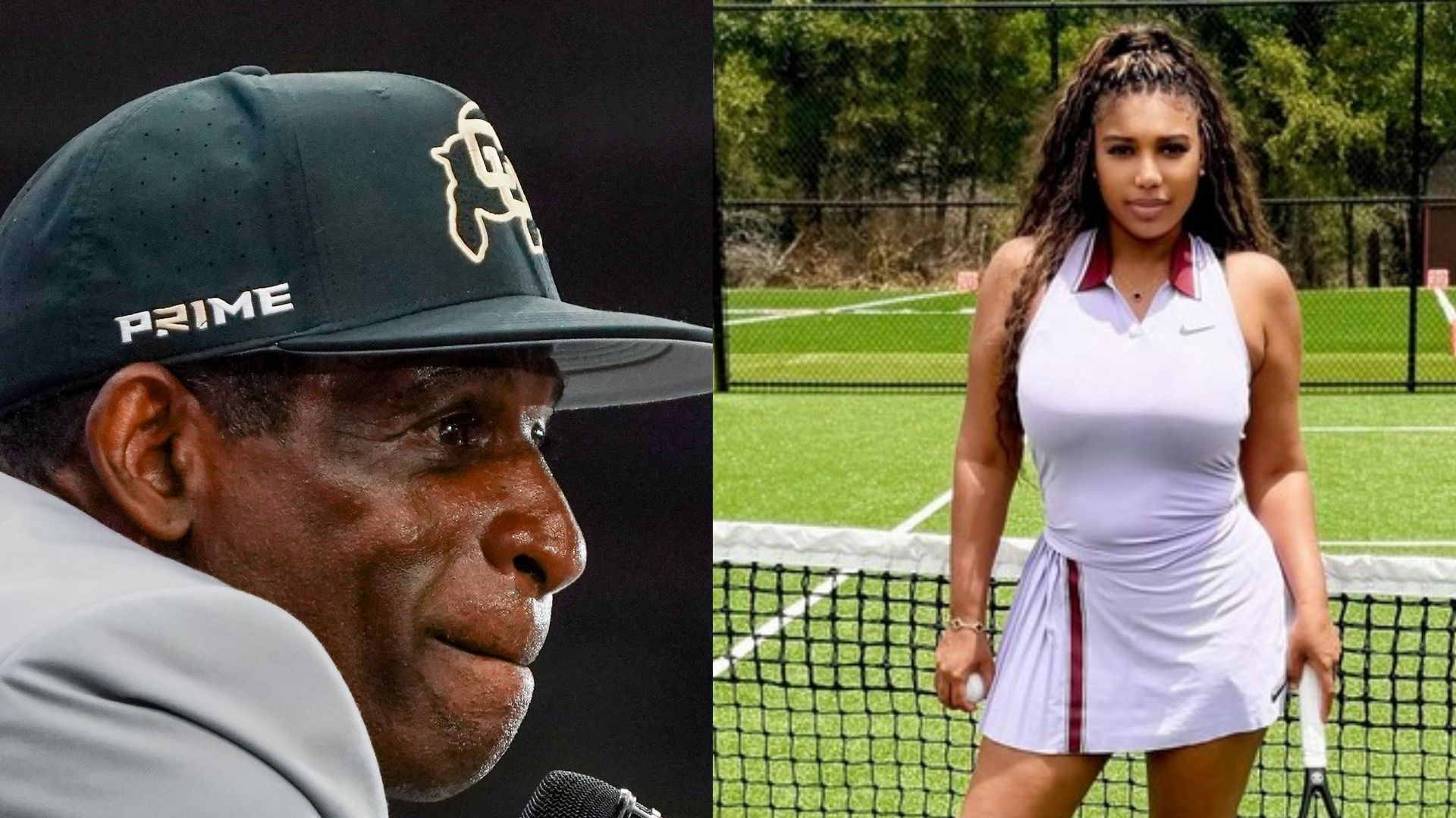 SPOTTED: Coach Prime’s Daughter Deiondra Turns Heads in Stylish Lavender Coloured Tennis Outfit