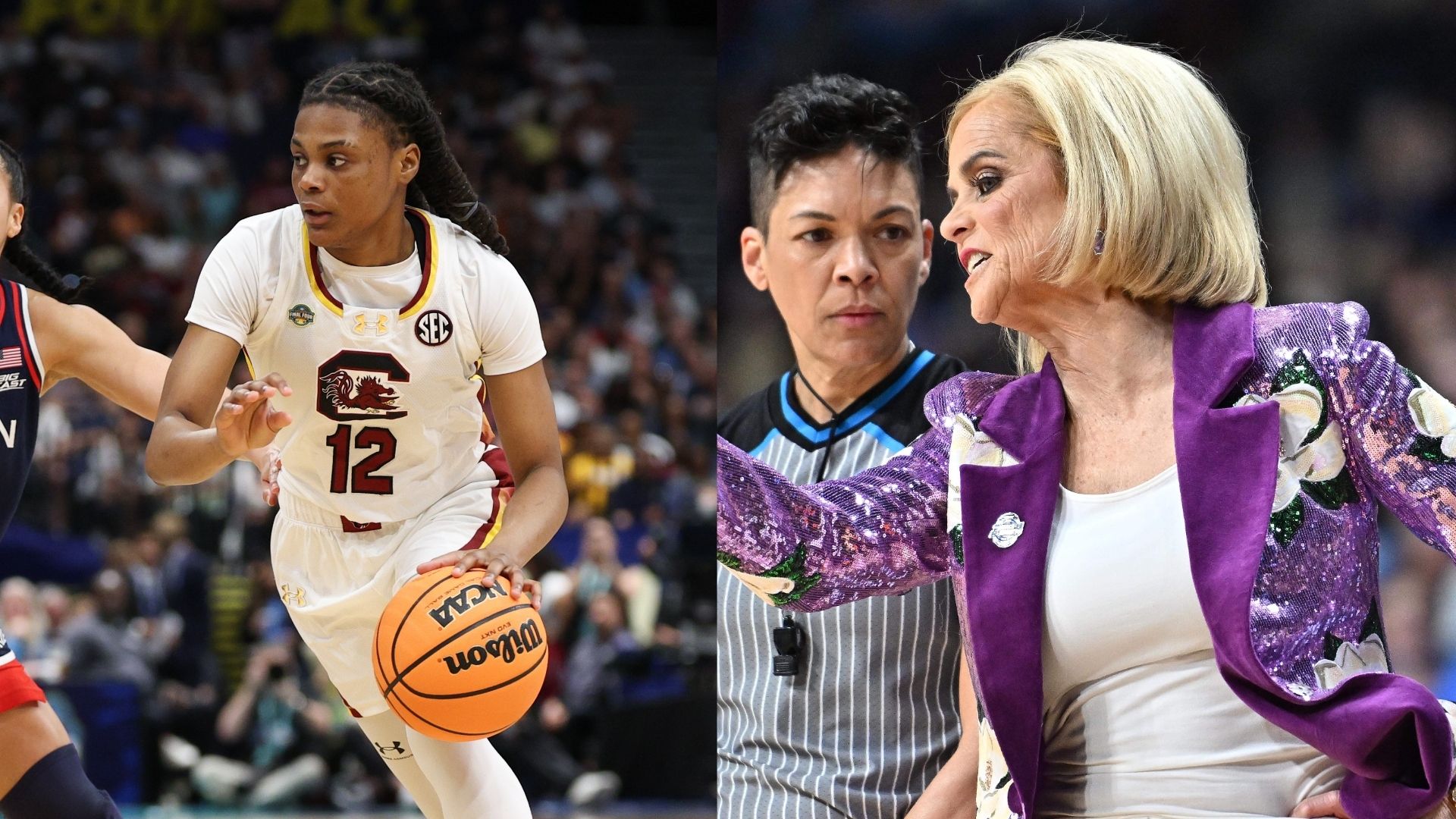 SPOTTED: Kim Mulkey’s Assistant Coach Shares Moment With Ex South Carolina Star MiLaysia Fulwiley