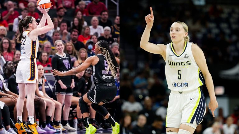 WATCH: Caitlin Clark Rocks Power-Dressing Look as Paige Bueckers Keeps It Chic Casual Ahead of Their First WNBA Showdown