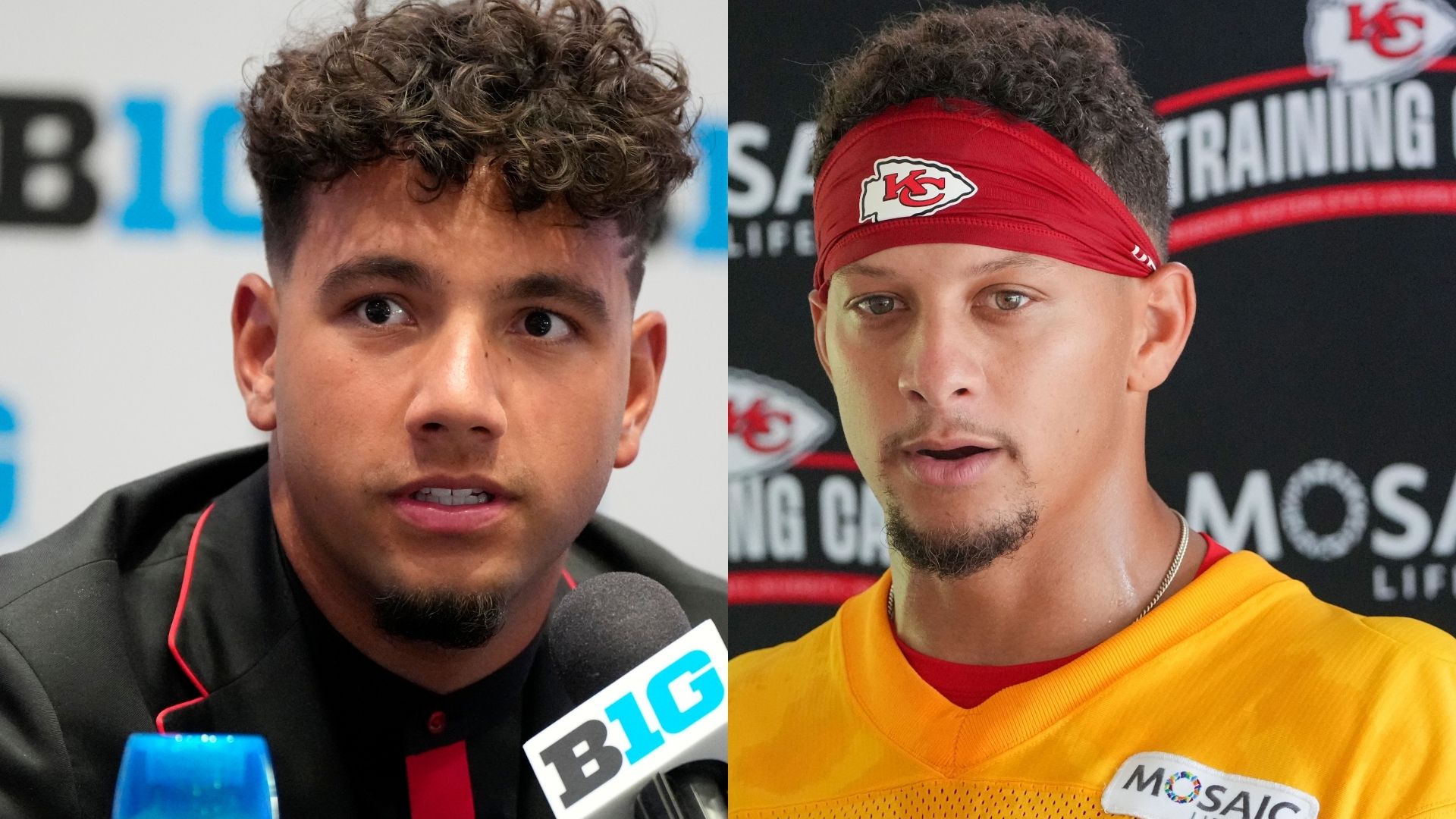 ‘Weird as hell’: Fans Scoff As Dylan Raiola Draws Parallels Between His Relationship With Mahomes to Kobe and Michael Jordan
