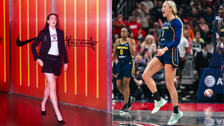Caitlin Clark and Sophie Cunningham. - Source: @indianafever and @sophie_cham on Instagram