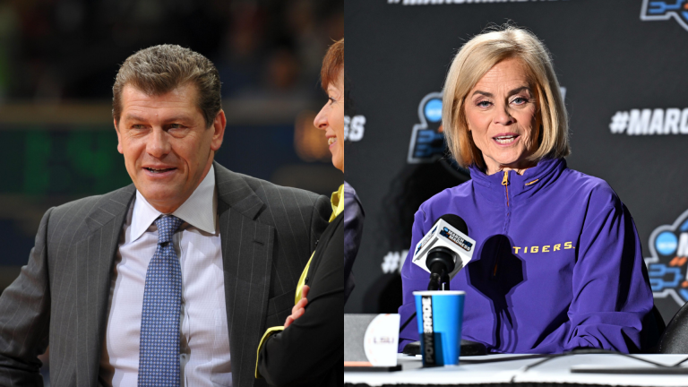 When UConn HC Geno Auriemma Poked Fun at Kim Mulkey’s Flashy Fits