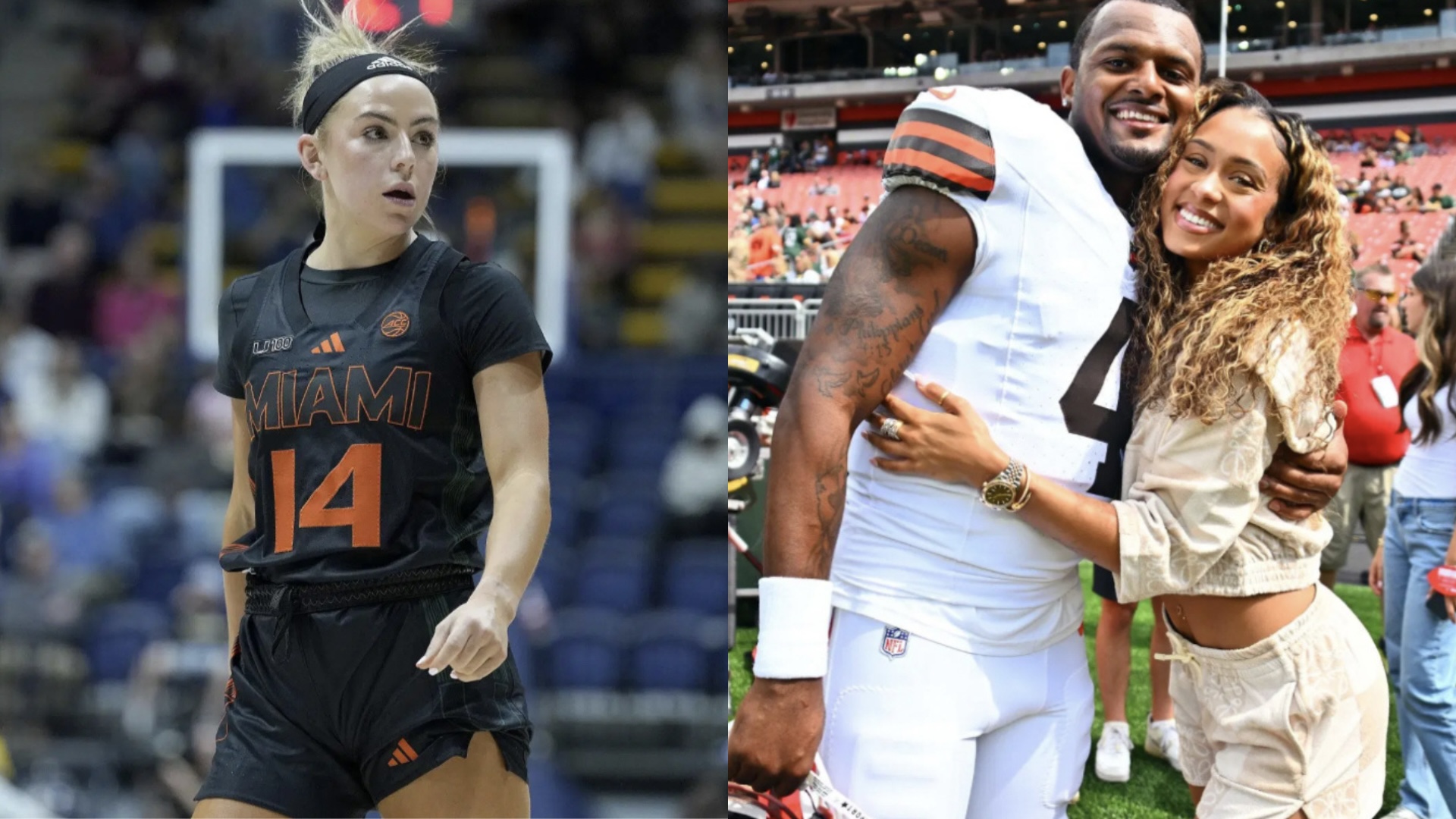 ‘You Look Unreal’: Haley Cavinder Gushes Over Browns Star DeShaun Watson and Wife Jilly’s Dreamy Wedding Snaps