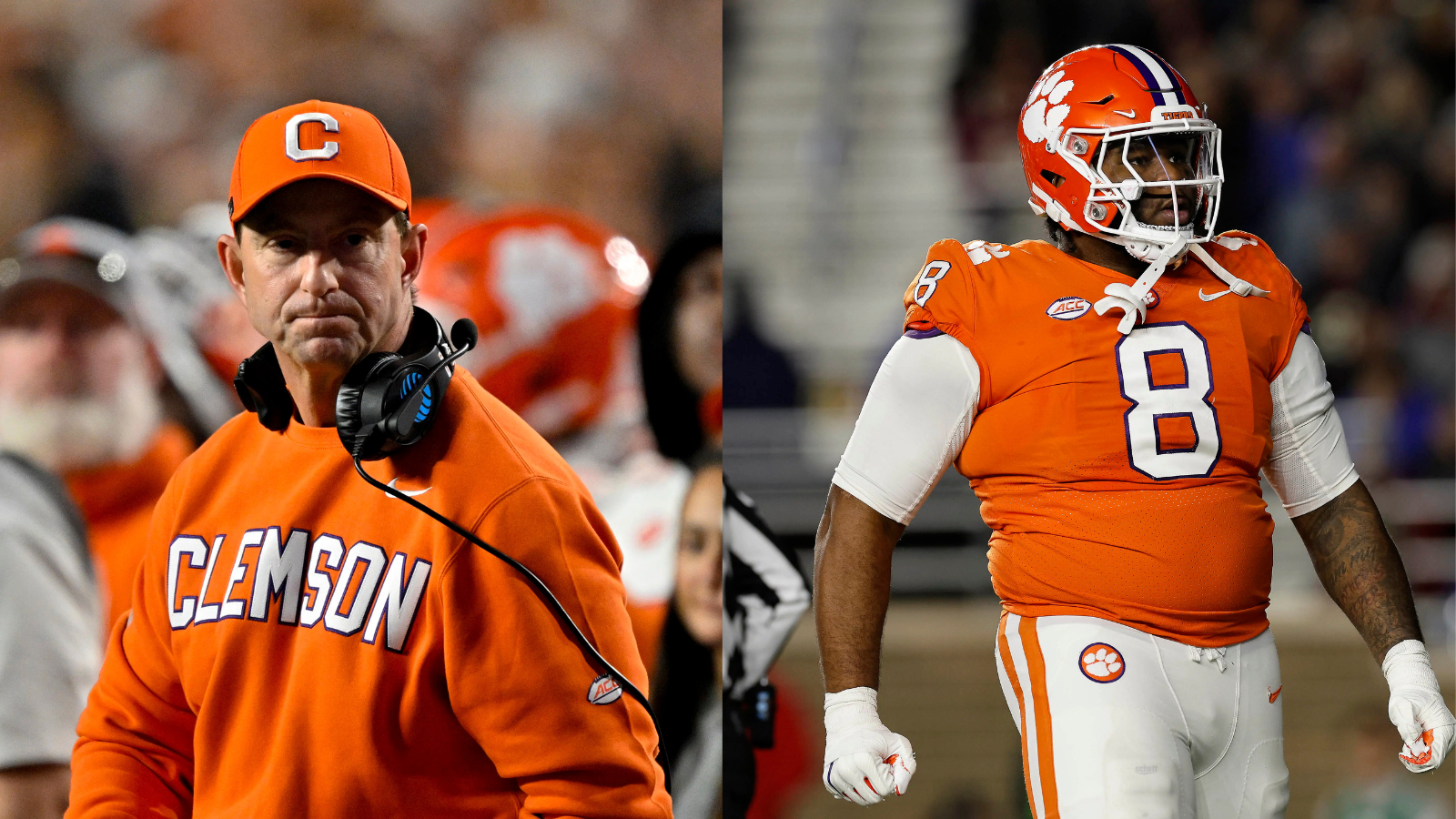 Clemson coach Dabo Swinney returns a talented team including WR Antonio Williams. (Photo Credits: IMAGN)