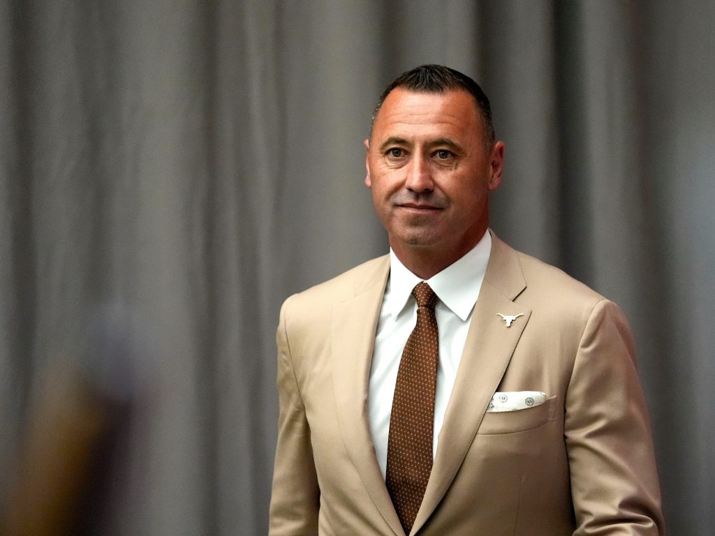 Texas coach Steve Sarkisian