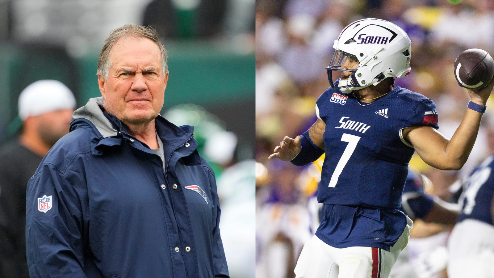 New North Carolina coach Bill Belichick will try to ride QB Gio Lopez to a Week 1 upset. (Photo Credits: IMAGN)