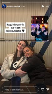 Caitlin Clark, Gabbie Marshall