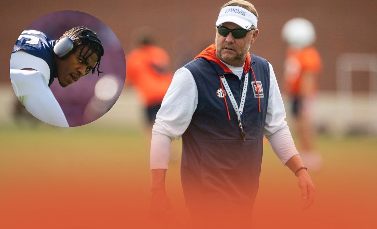 Hugh Freeze | Demarcus Riddick [Inset] (Credit: Imagn)