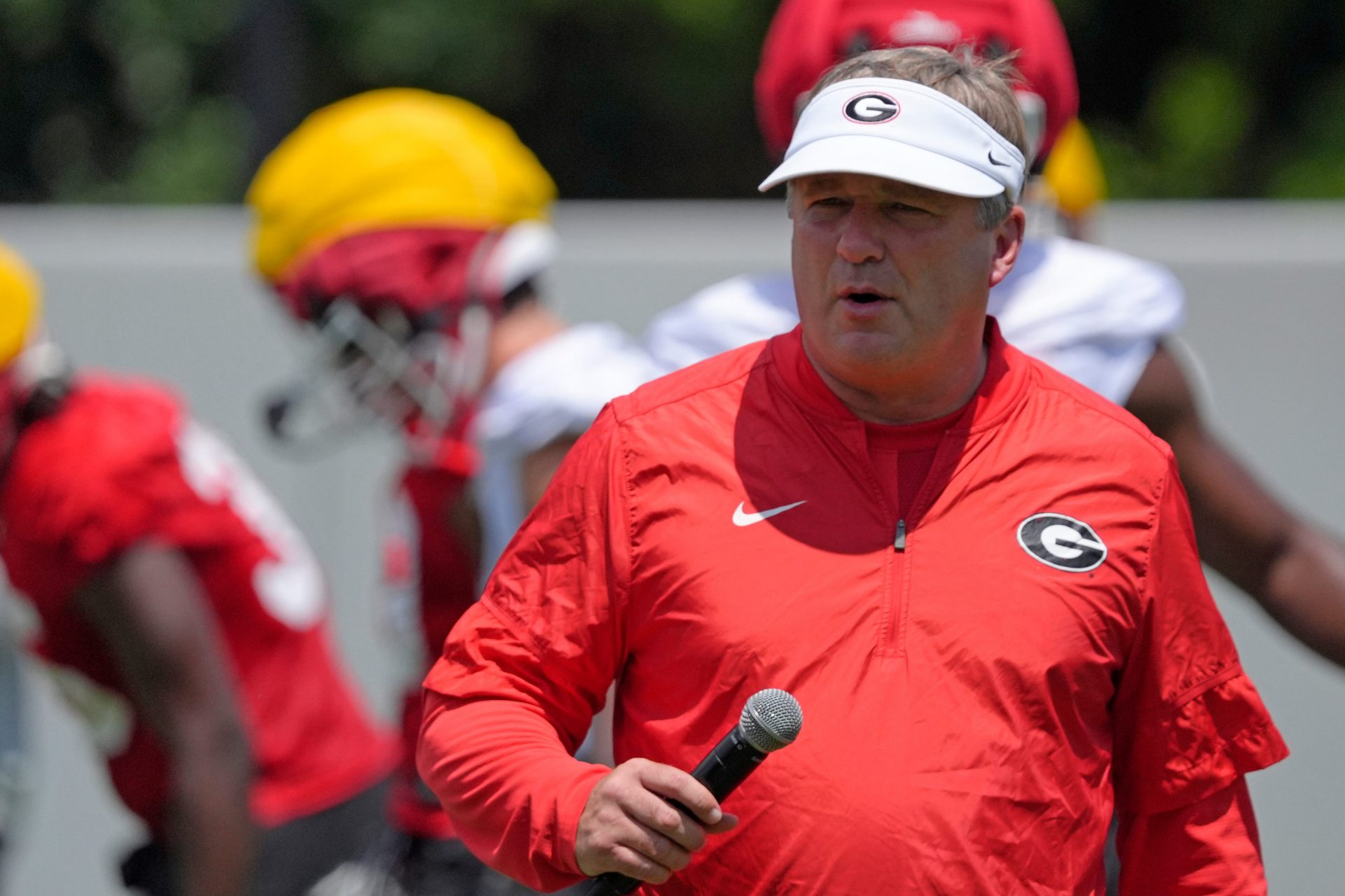 Georgia coach Kirby Smart will be seeking his third CFP championship in 2025. (Photo Credit: IMAGN)