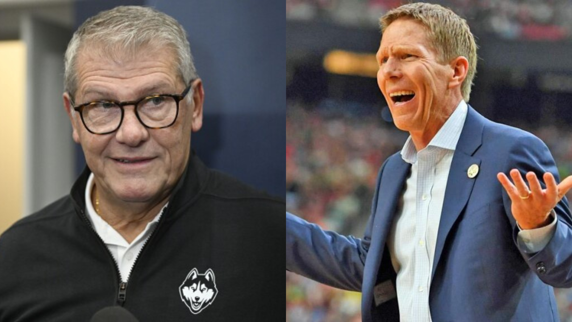 Geno Auriemma and Mark Few. - Source: Imagn