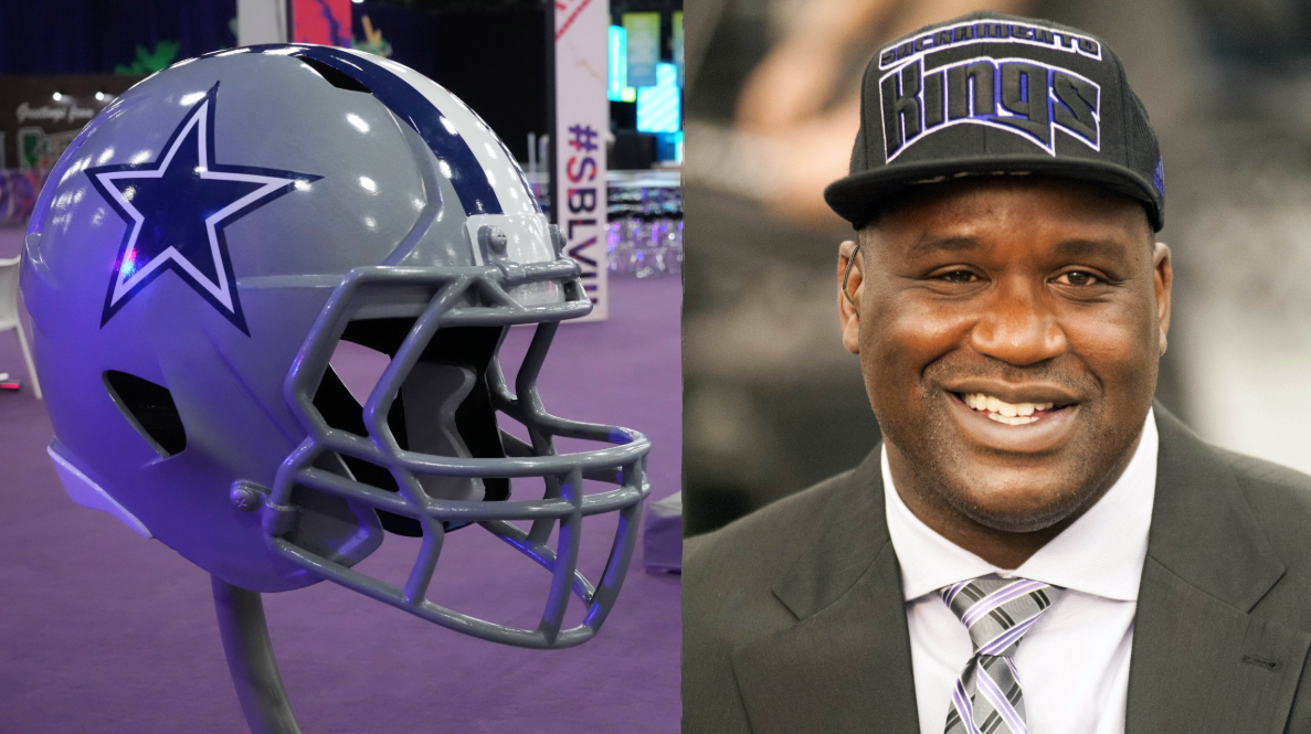Dallas Cowboys and Shaq (source: Imagn)