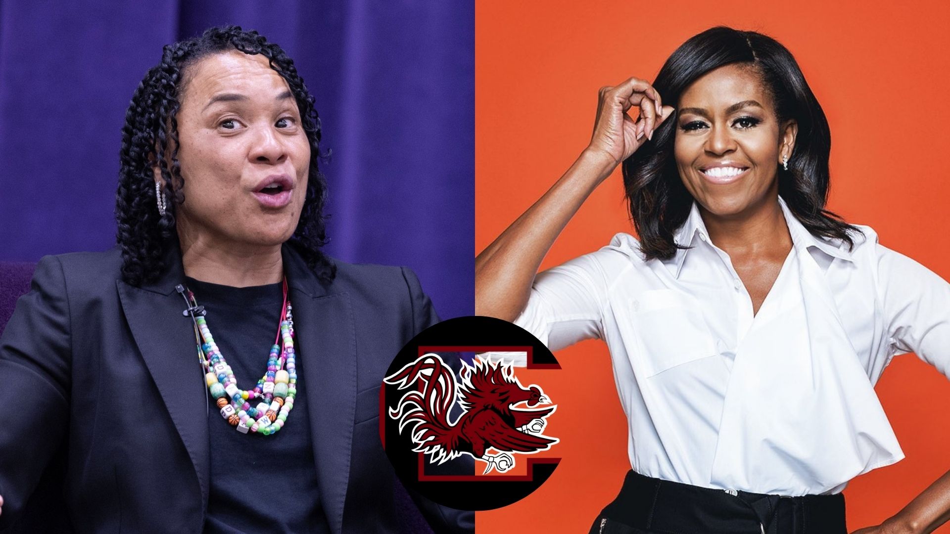 Michelle Obama Draws Connection to South Carolina’s Dawn Staley Over Similar Early Life Experiences 