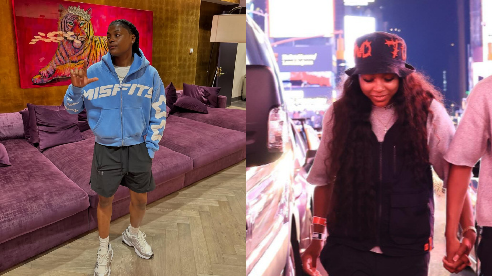 MiLaysia Fulwiley and JaMeesia Ford. - Source: https://www.instagram.com/p/DNQ6op6AafL/?img_index=8, Imagn