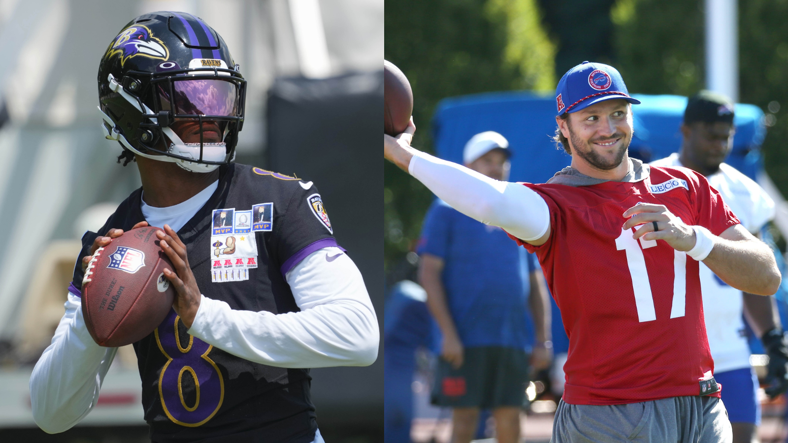 QBs Lamar Jackson and Josh Allen could be top fantasy QBs in 2025. (Photo Credits: IMAGN)