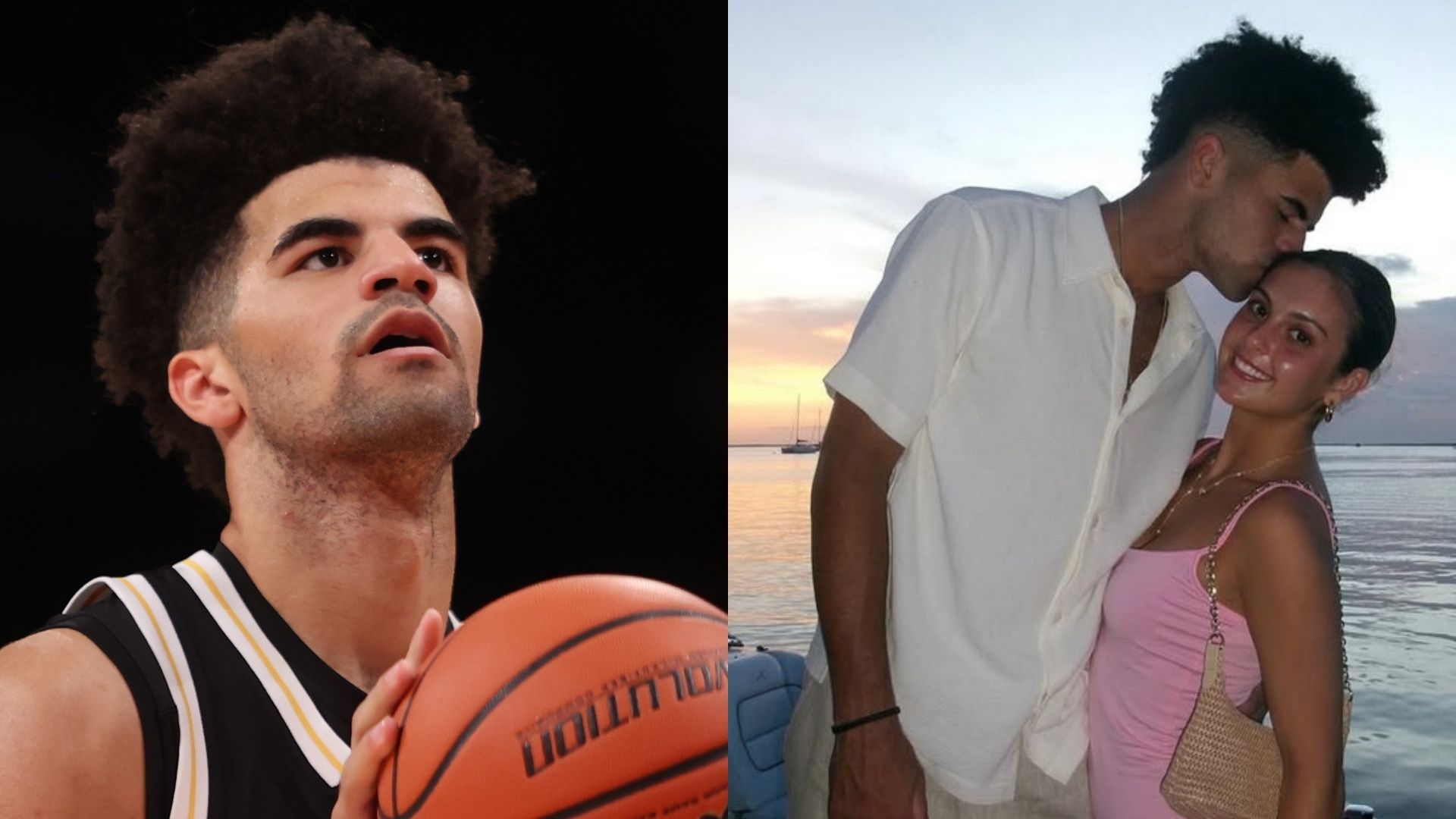 PIC: Duke Freshman Cayden Boozer Shares Wholesome 'National GF Day' Snap With Gianna Torres