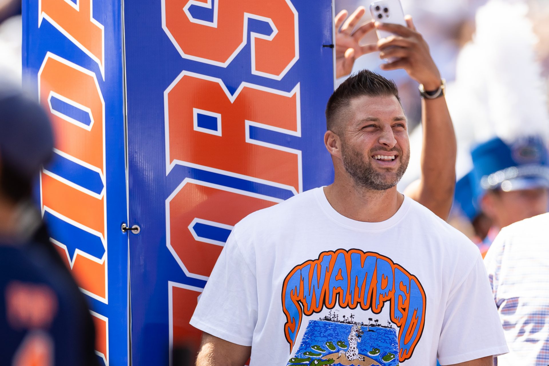 Former Florida QB Tim Tebow was the cover athlete for NCAA Football 11 (Photo Credit: IMAGN)