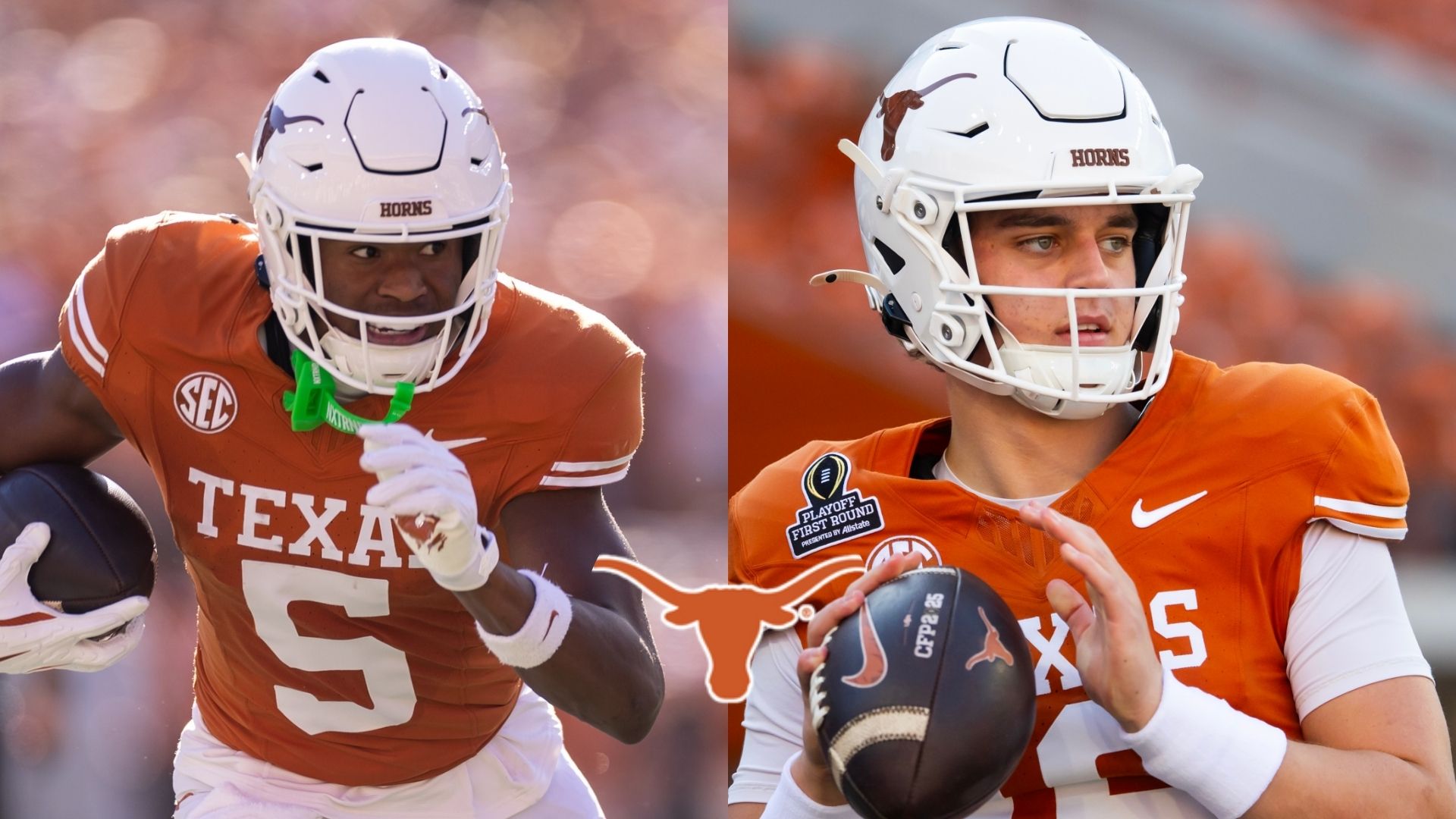 Texas Star Ryan Wingo Gets 100% Real on Relationship With Arch Manning Ahead of First Season As Starter