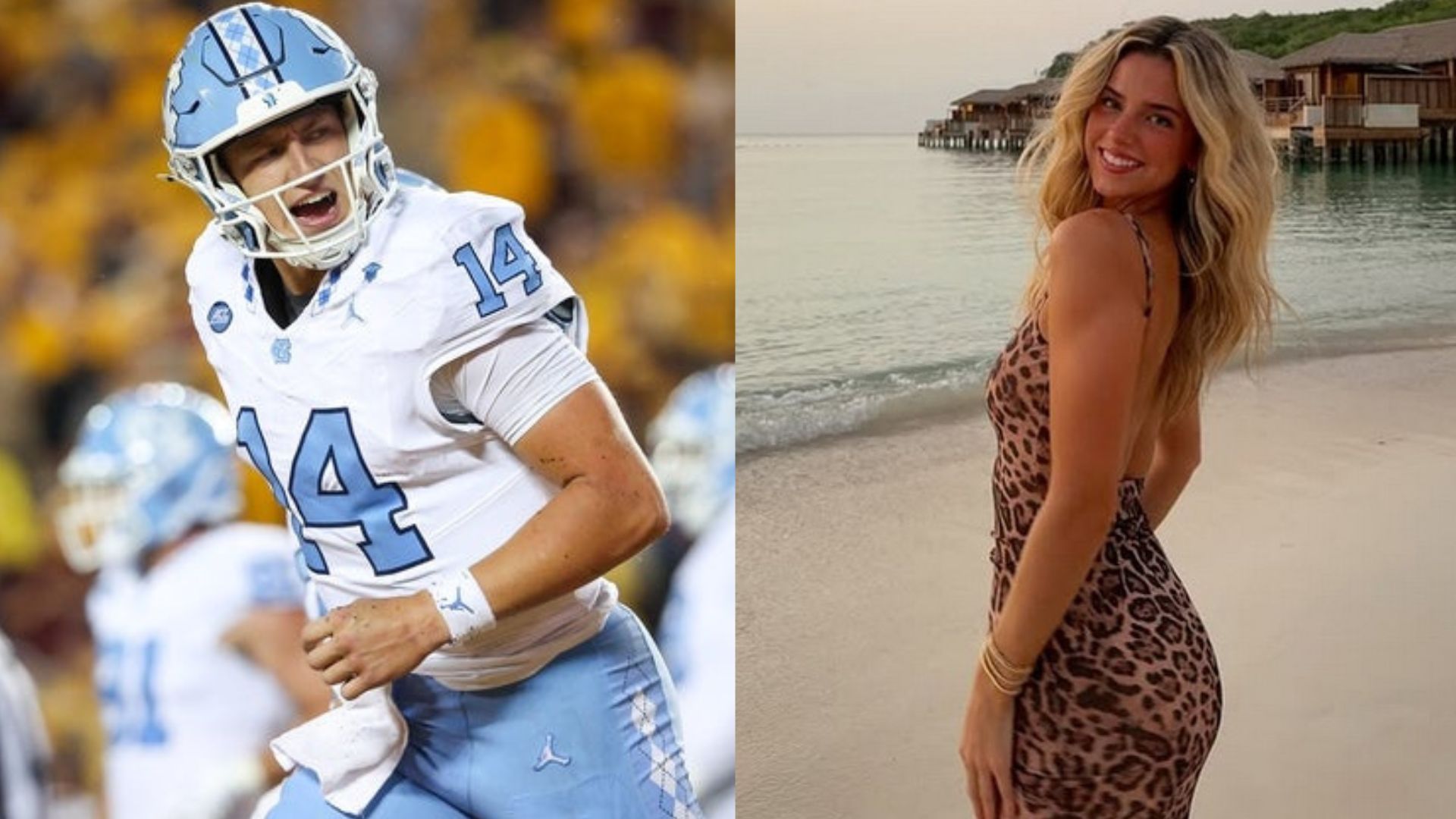 UNC QB Max Johnson’s Girlfriend and Her Sister Glow In Statement Boots and Bold Fits