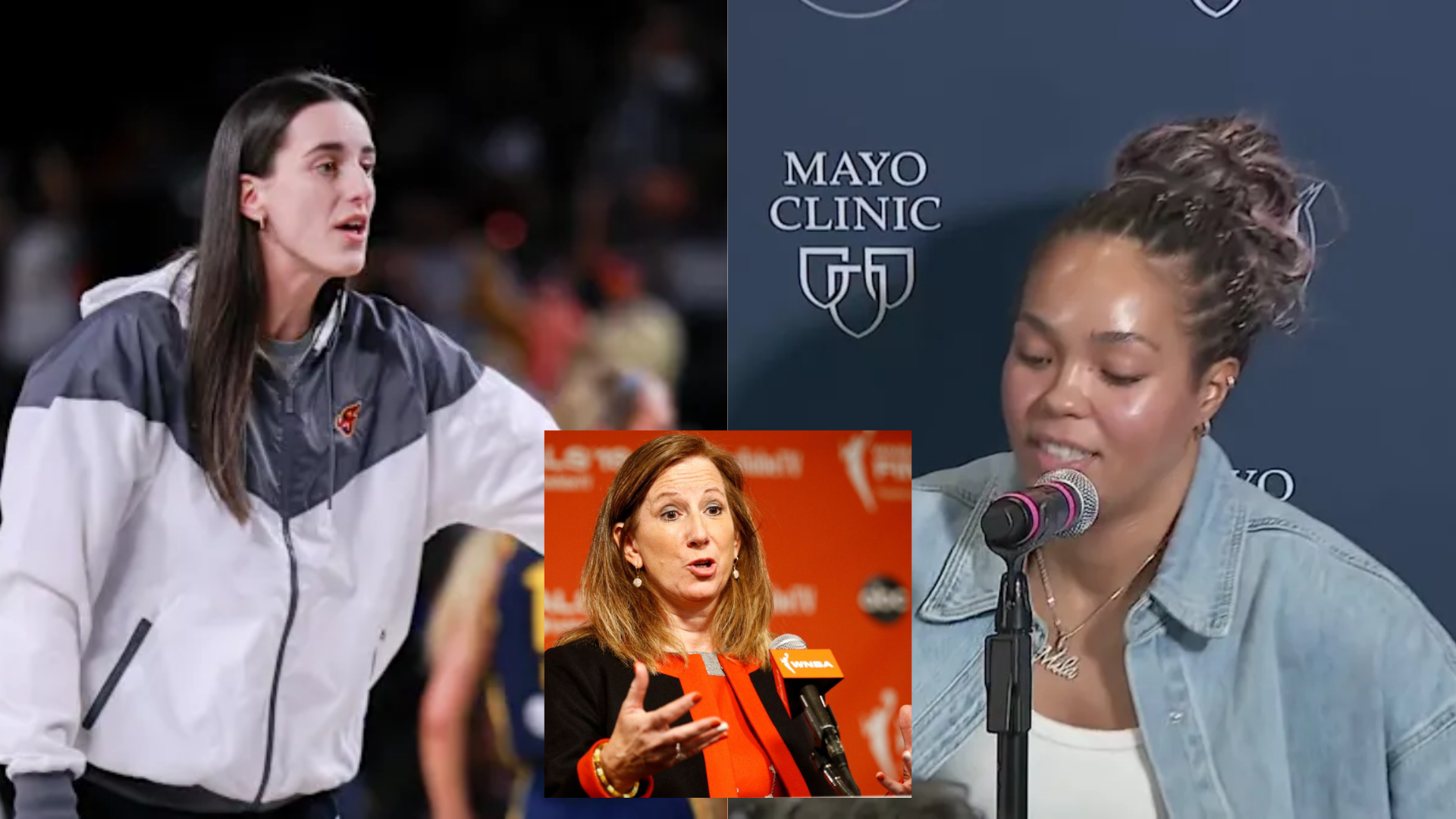 Ailing Napheesa Collier Exposes WNBA Commissioner After Outrageous Statement About Caitlin Clark